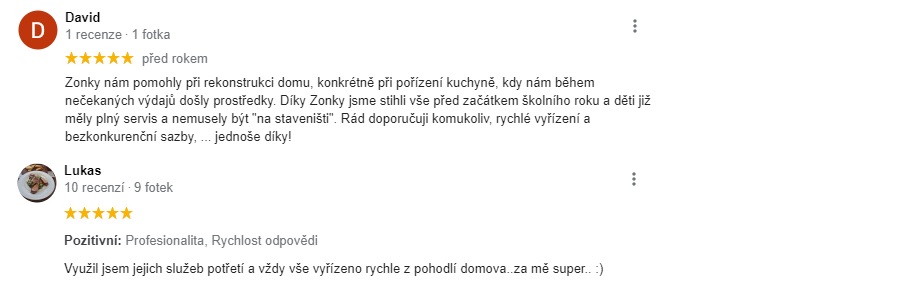 Zonky zkušenosti - recenze